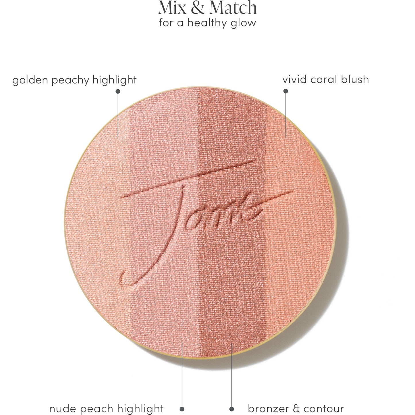 Peaches and Cream Bronzer with Compact